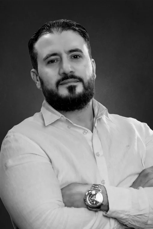 Porträtt av Ahmad Al-mashhadani, Projektledare på Bureca