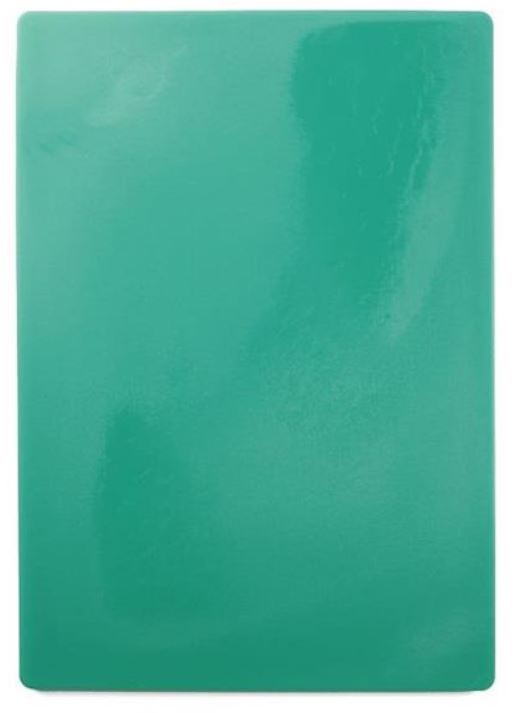 Grön Skärbräda Polypropenplast 510x380x12,5 mm