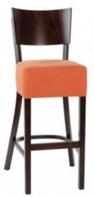 Trästol med sittdyna H-9950