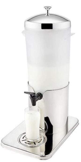 MJÖLKDISPENSER 5L FROSTAD PC