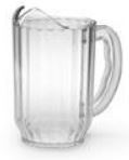 Pitcher 1,0 L PC-plast