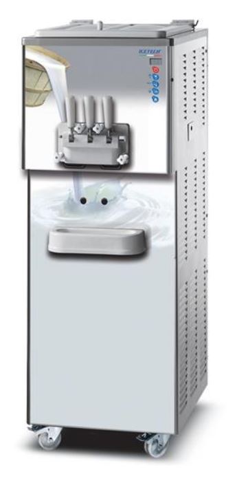 ICETECH Mjukglassmaskin med luftmix EURO 3P