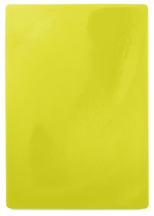 Gul Skärbräda Polypropenplast 510x380x12,5 mm