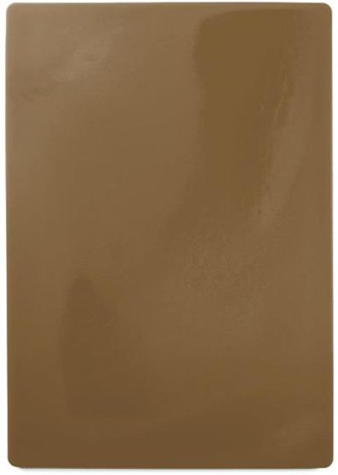 Brun Skärbräda Polypropenplast 510x380x12,5 mm