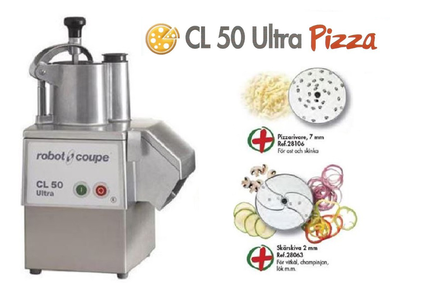 Grönsaksskärare – Robot Coupe CL-50 Pizza Paket