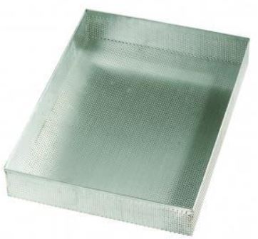 Torkplåt skorpor perforerad 600x450x90 mm