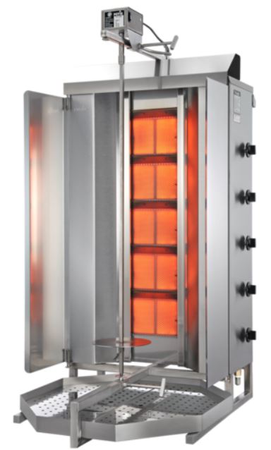 POTIS Gas Kebab Grill GD5-S