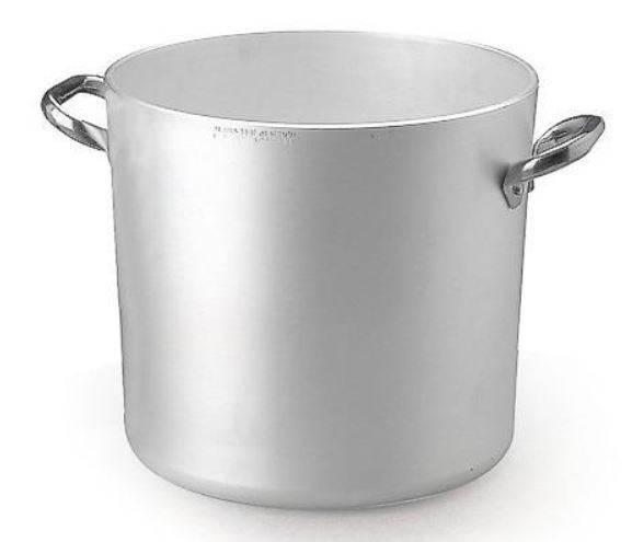 Aluminium Kittel Hög 24 L
