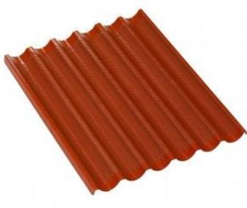 Painricheplåt 600×450 mm 6R gummisilikon