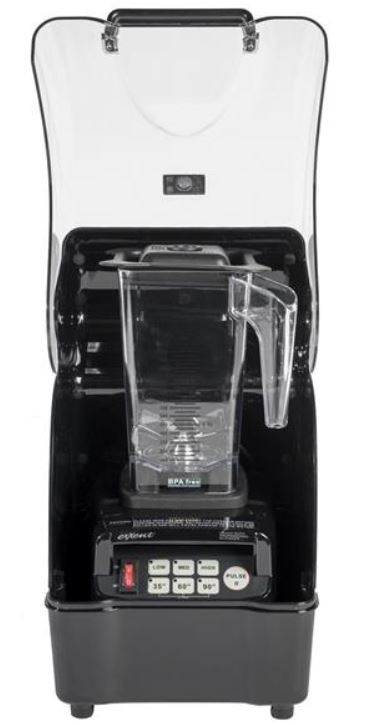 Exxent Blender med huv för ljudreduktion