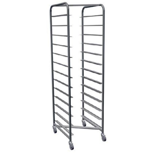 Plåtställ rostfritt Z 13 gejder, plåt 600×450