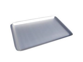 Räfflad/Slätt aluminiumplåt 1/1GN