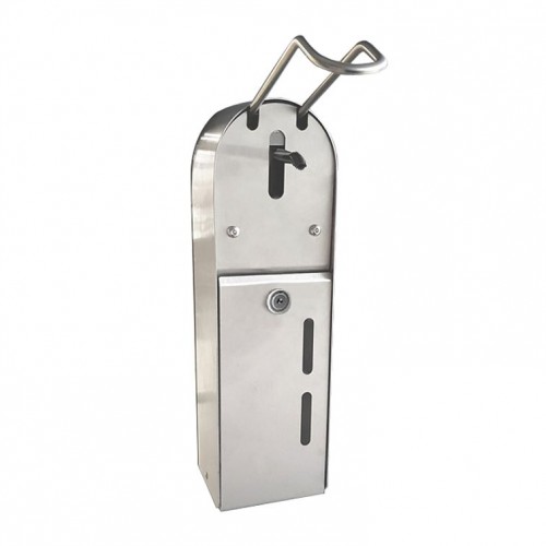 Dispenser för handsprit låsbar