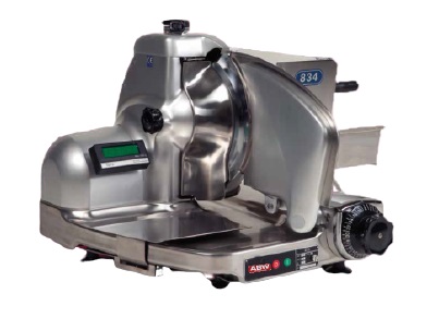 BERKEL Skärmaskin 834S Combi Rakställd 300mm klinga Inbyggd portionsvåg