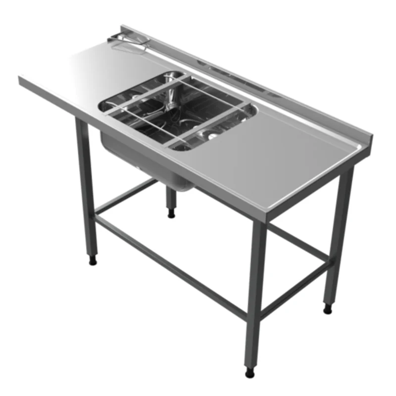Inmatningsbänk med disklåda DE-55 1200x650x900 mm