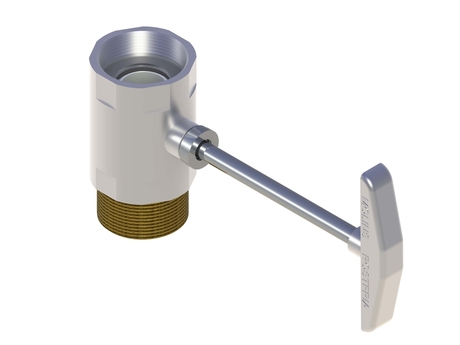 Molins Rostfria Kulventil DN-40