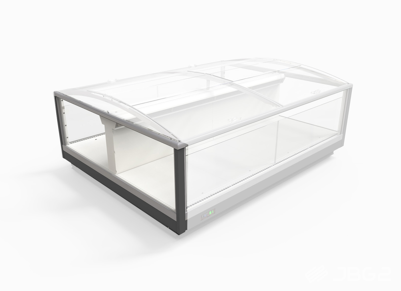 JBG glasgavel, för frysgondol WNEL/WNEV-17