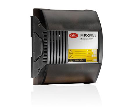 Elektronisk styrning med temperaturindikator Carel MPX PRO for E2V