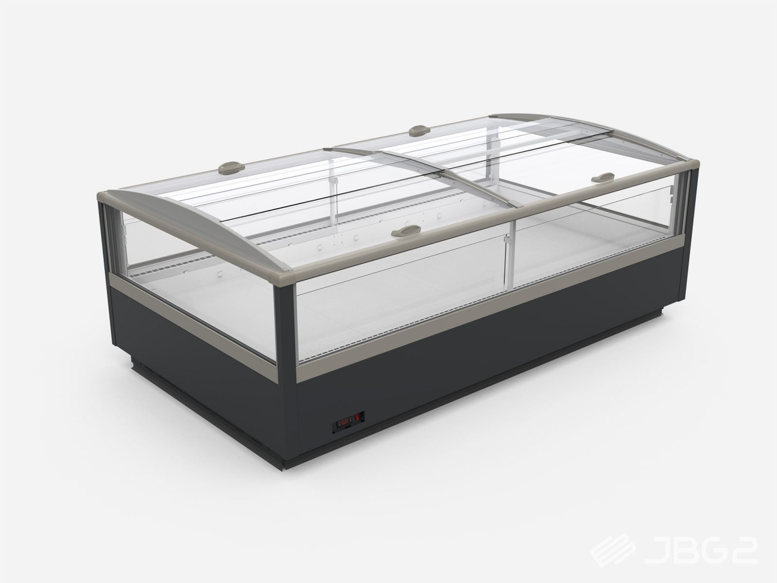 JBG frysgondol centralkyl CO² med skjutlock WNIE-04-1340G