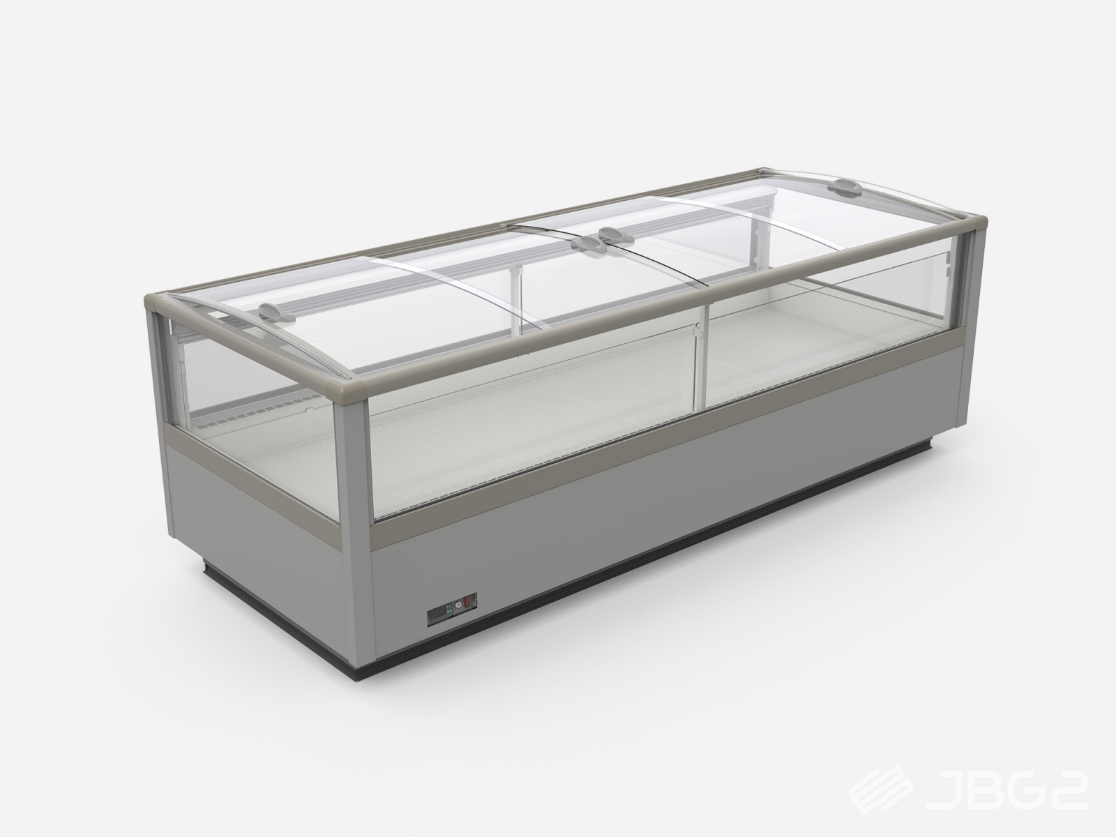 JBG frysgondol centralkyl CO² med skjutlock WNIE-05-1875