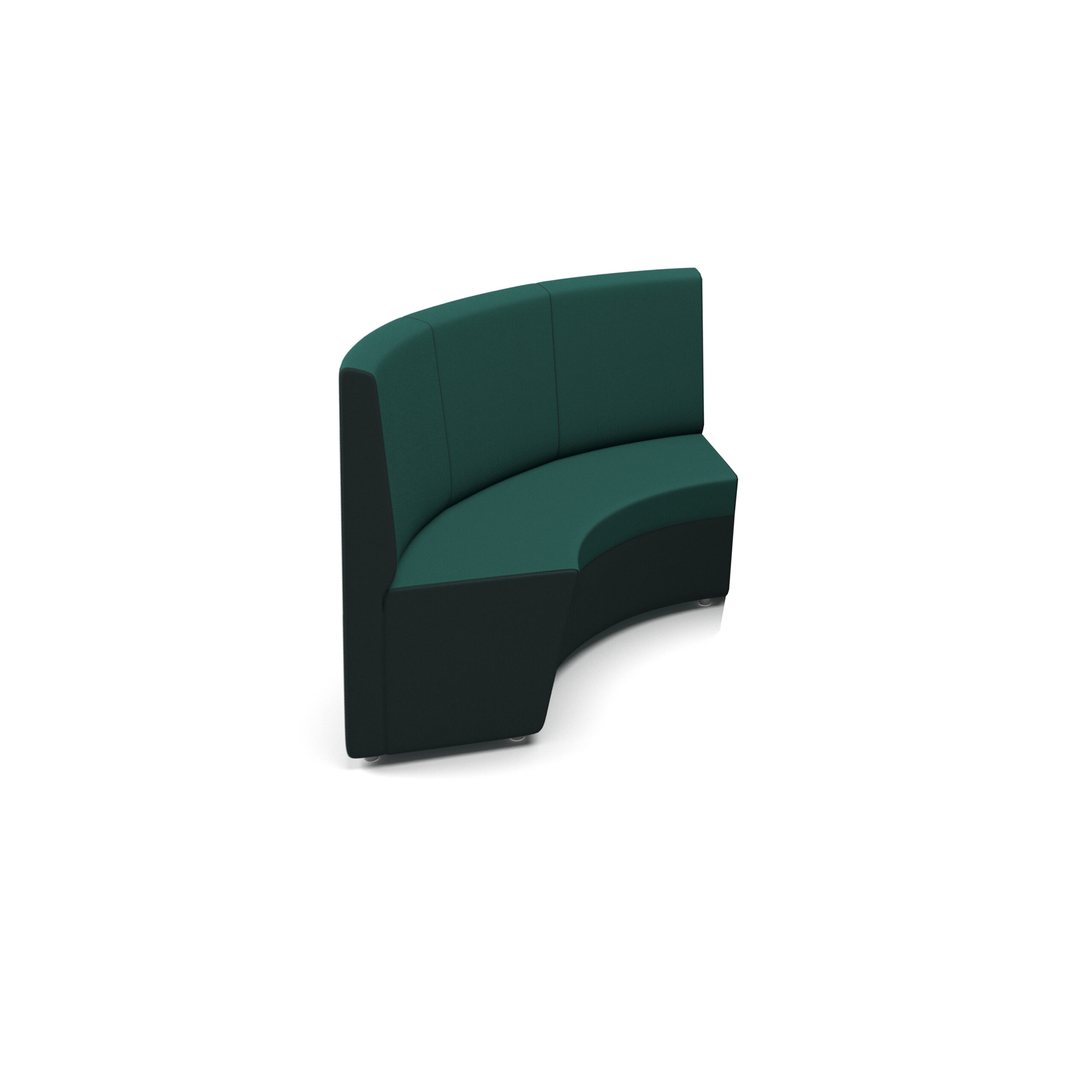 Justin PD curved, rundad modulsoffa