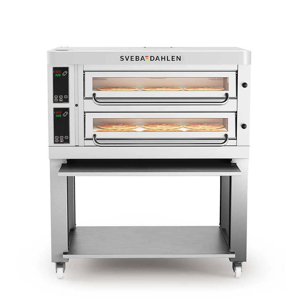 SVEBA-DAHLEN Pizzaugn P 602 2-däck – 6 pizzor/däck