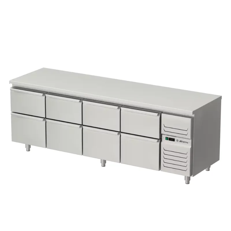 Allthermo Barkylbänk med lådor BKB-A (B900-2400 x D650 x H900 mm)