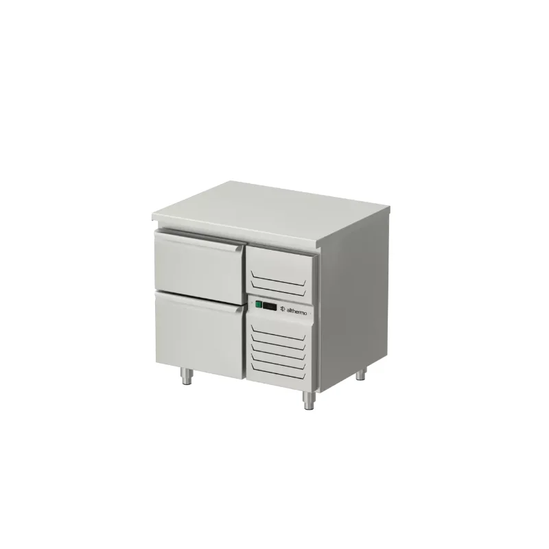 Allthermo Barkylbänk med lådor BKB-A (B900-2400 x D650 x H900 mm)