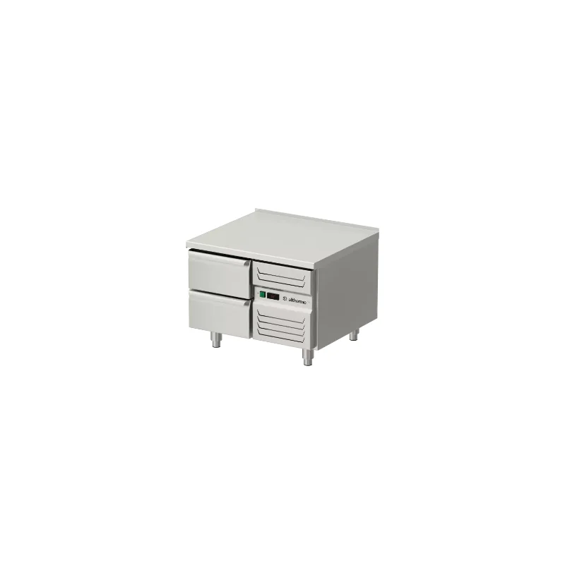 Allthermo Grillkylbänk med smala lådor GKB-A (B800-2800 x D700 x H600 mm)