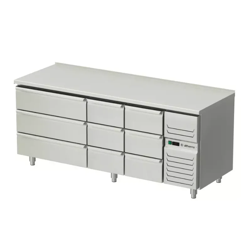 Allthermo Kylbänk med lådor KHT-A-3D (B1200-2000 x D650 x H900 mm)