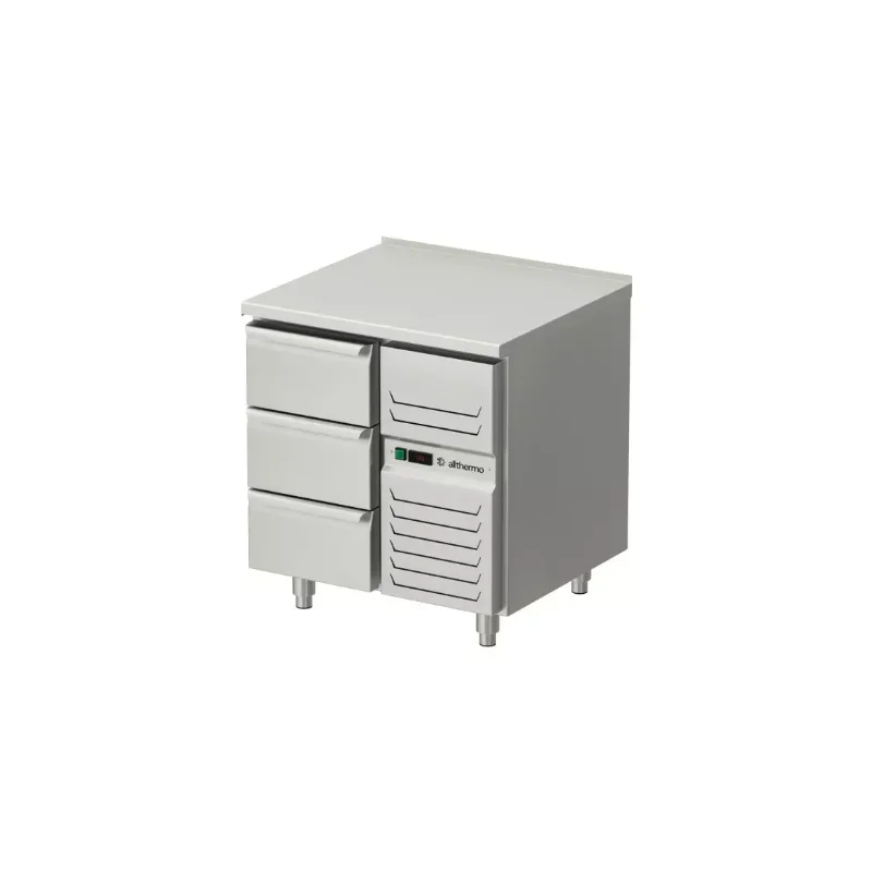 Allthermo Kylbänk KHT-A med lådor (B800-2000 x D700 x H900 mm)