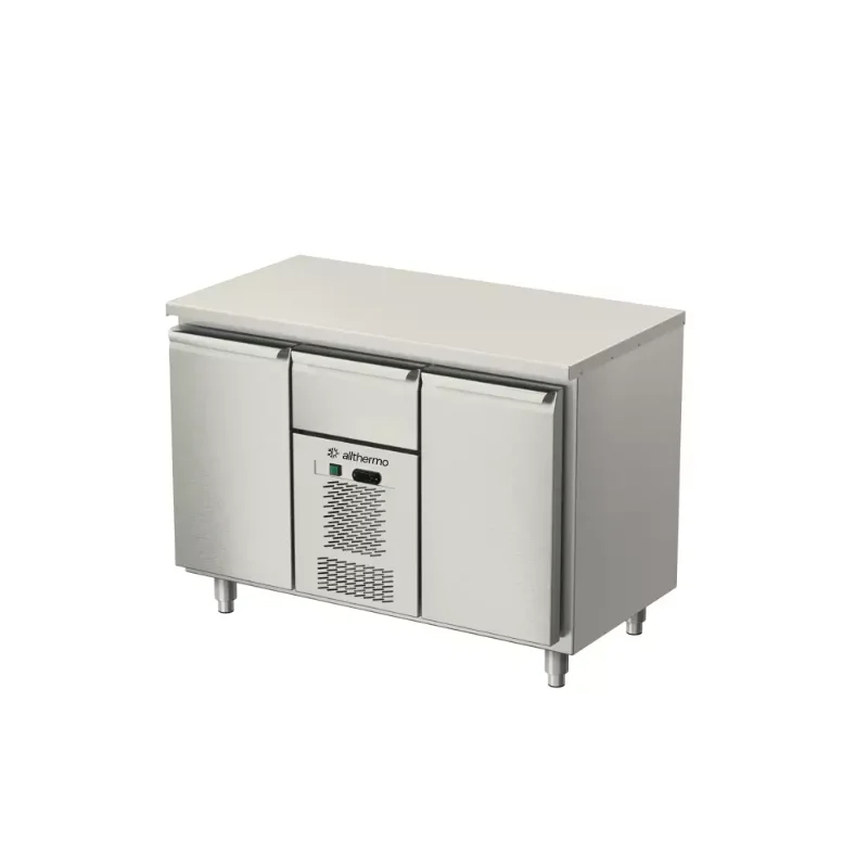 Allthermo Kylbänk med dörrar och 1 låda MKB (B1235-2100 x D650 x H900 mm)