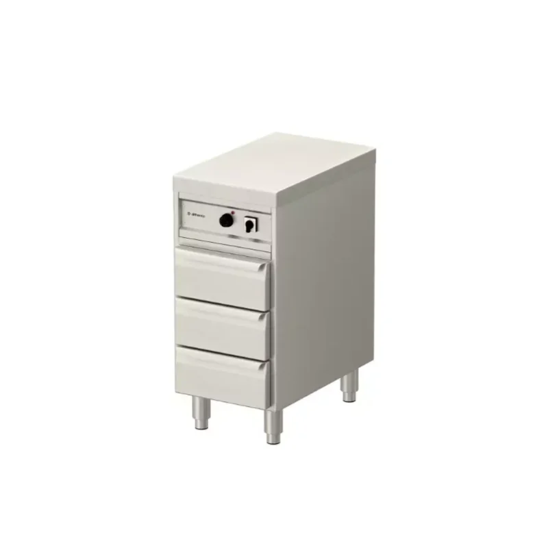 Allthermo Värmeskåp med lådor VR-3 (B400-1600 x D700 x H900 mm)