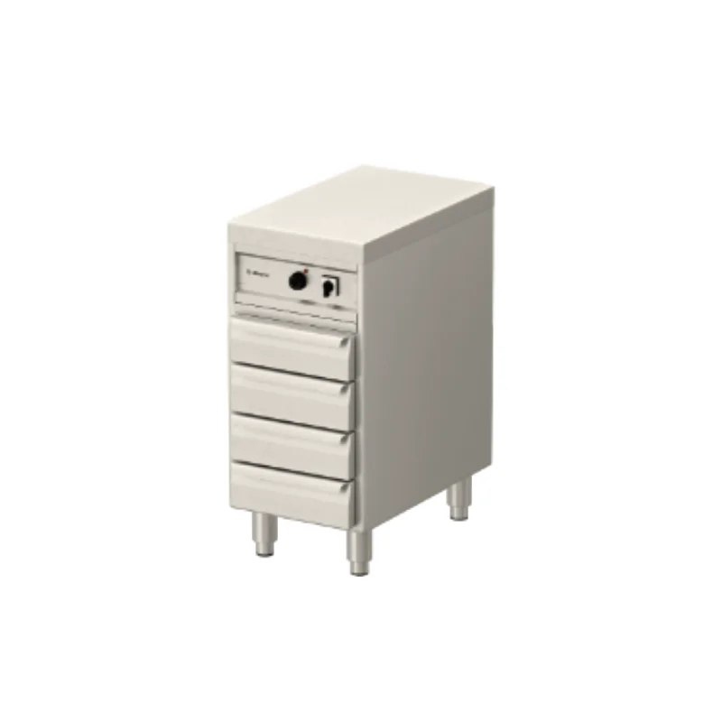 Allthermo Värmeskåp med 4 lådor VR-400/4 (B400 x D700 x H900 mm)