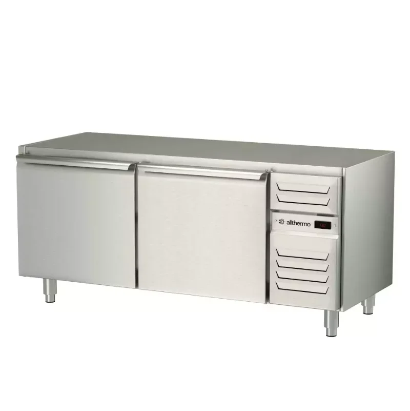 Allthermo kylbänk för kolgrill med 2 dörrar GKB-CG (B1000-2000 x D600 x H750 mm)