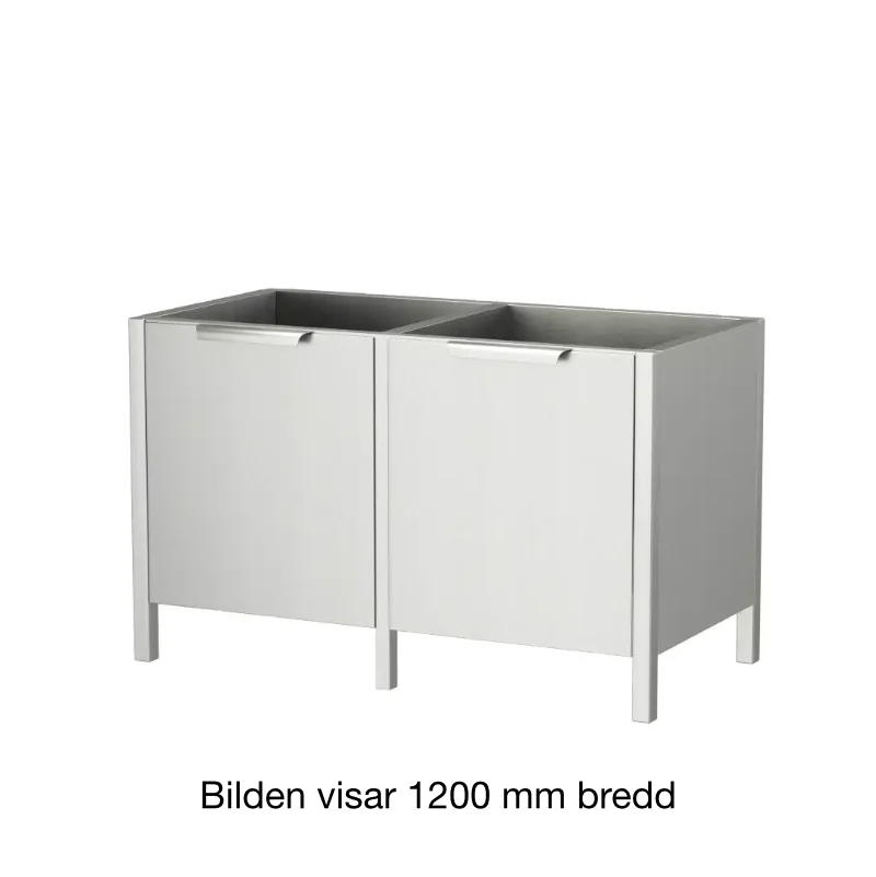 Allthermo underskåp för kolgrill med 2 dörrar GC-A (B1000-2000 x D600 x H750 mm)