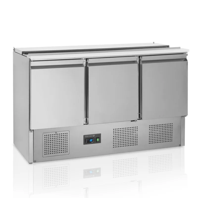Kylbänk Saladette SA med dörrar (B900-1365 x D700 x H877 mm)