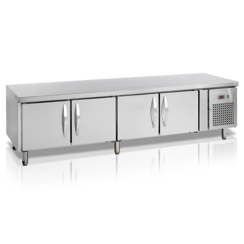 TEFCOLD Grillkylbänk med dörrar (B1360-2230 x D700 x H670 mm)