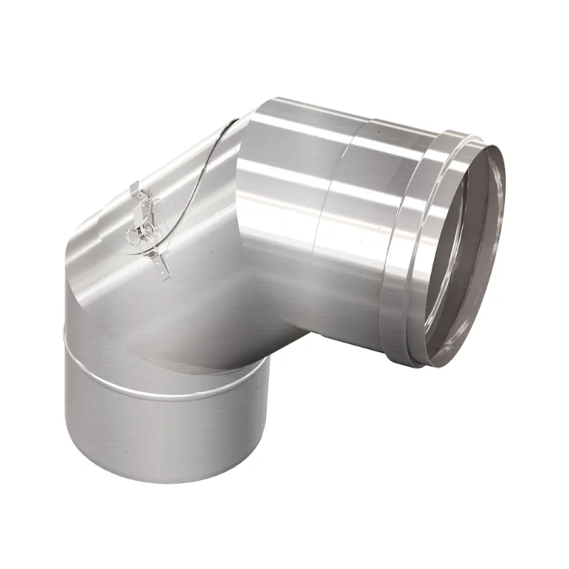 Böj 90 med renslucka (Ø160-600xT1,0)mm
