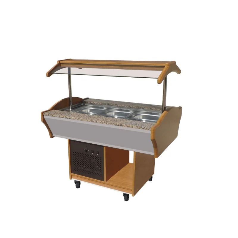 CombiSteel Kylbuffé med ställning (B1200-2200xD900xH850 mm)