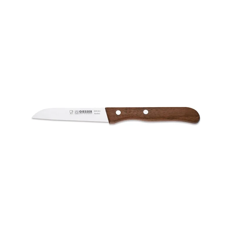 Skalkniv Giesser 8300, 8 cm / träskaft