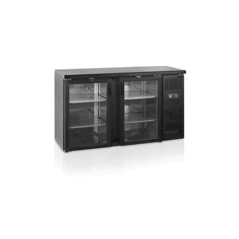 TEFCOLD® Kylbänk med glasdörr (BAR LINE) CBC210G