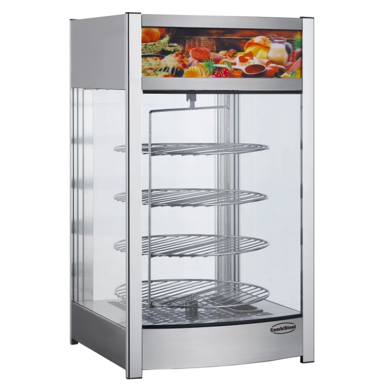 CombiSteel Roterande värmemonter med dekal och 4 galler 97l 460x448x785