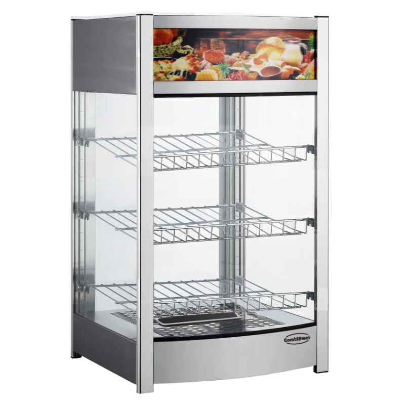 CombiSteel Värmemonter med dekal och 3 galler 97l 460x448x785