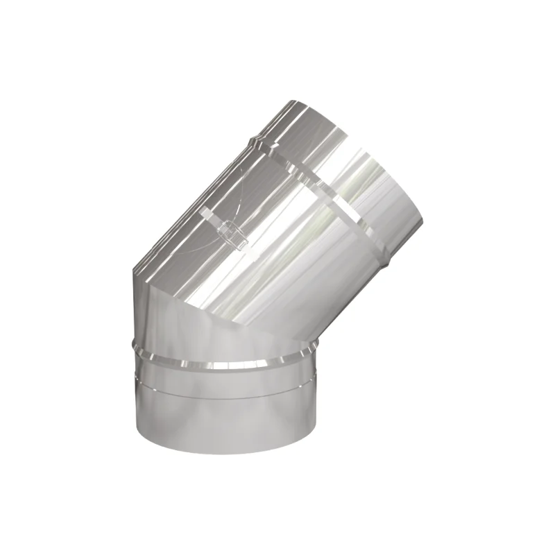 RFR Rökkanal Böj 45 med renslucka EI30 (hona/hane, Ø200-400xT1,0) mm