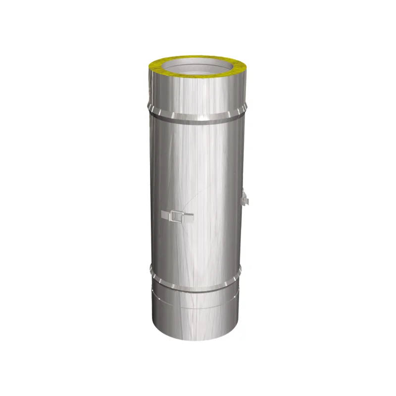 RFR Rökkanal Raka rör med renslucka EI30 (hona/hane, Ø200-400xL540xT1,0) mm