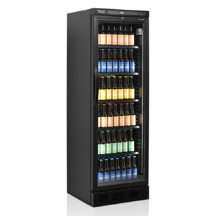 Tefcold läskkyl CEV425 black
