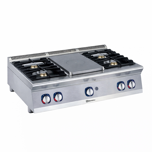 Electrolux Gashällspis, bänkmodell, häll, 4 brännare E7STGL5000