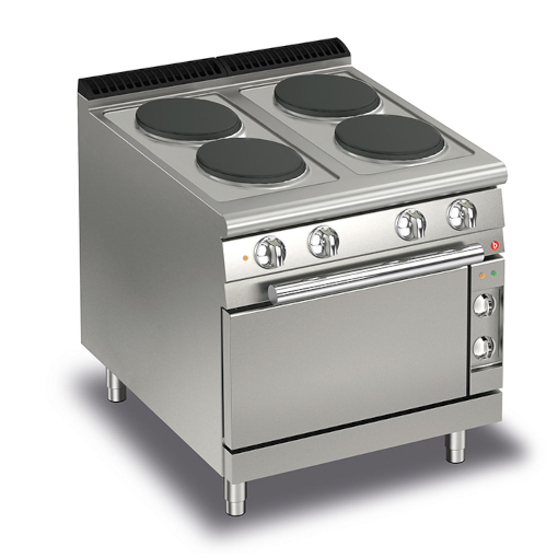 Baron elspis med ugn, 4 st runda zoner Q70PCF/E800 CR1012679