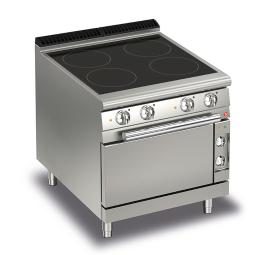 Baron el keramisk spis med ugn Q70PCF/VCE800 CR1012949